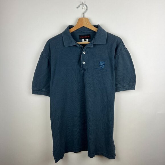 Vintage 90's Porsche Polo Shirt Made in USA - Picture 1 of 4